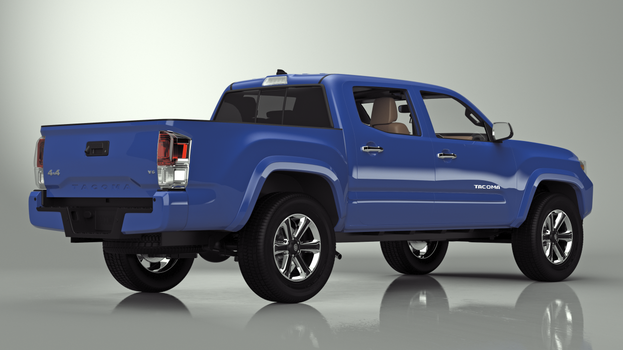 3D model Toyota Tacoma Pickup 2016