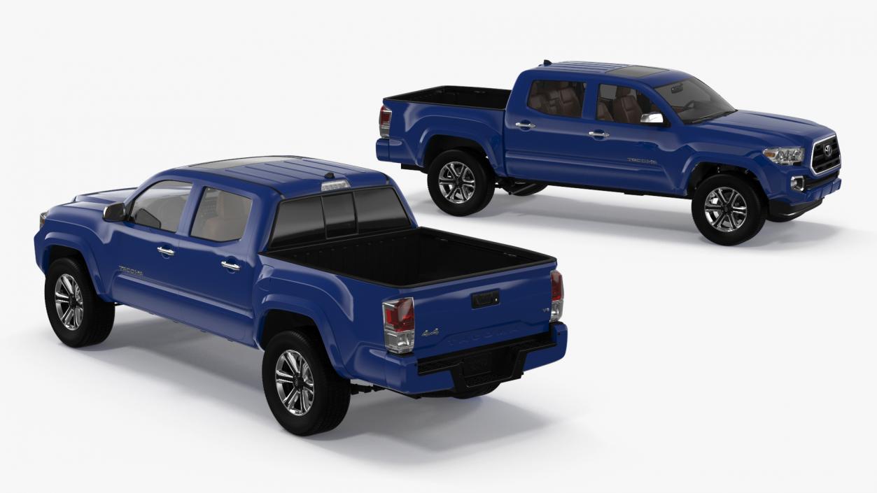 3D model Toyota Tacoma Pickup 2016