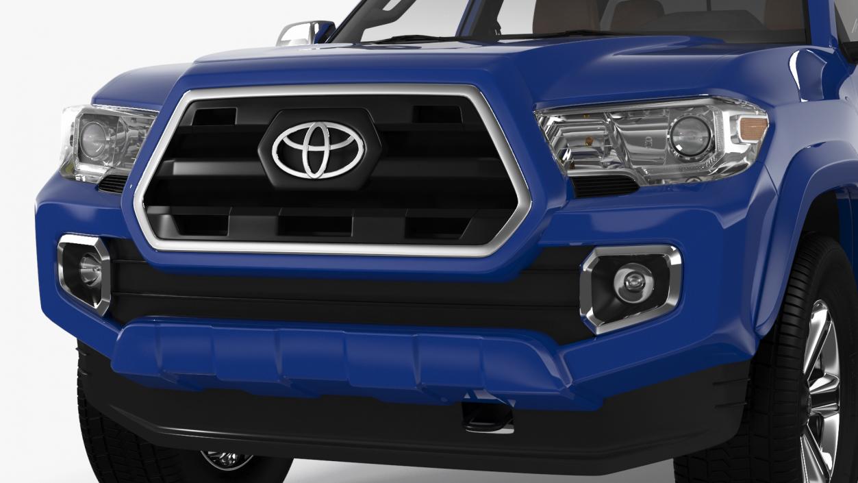 3D model Toyota Tacoma Pickup 2016