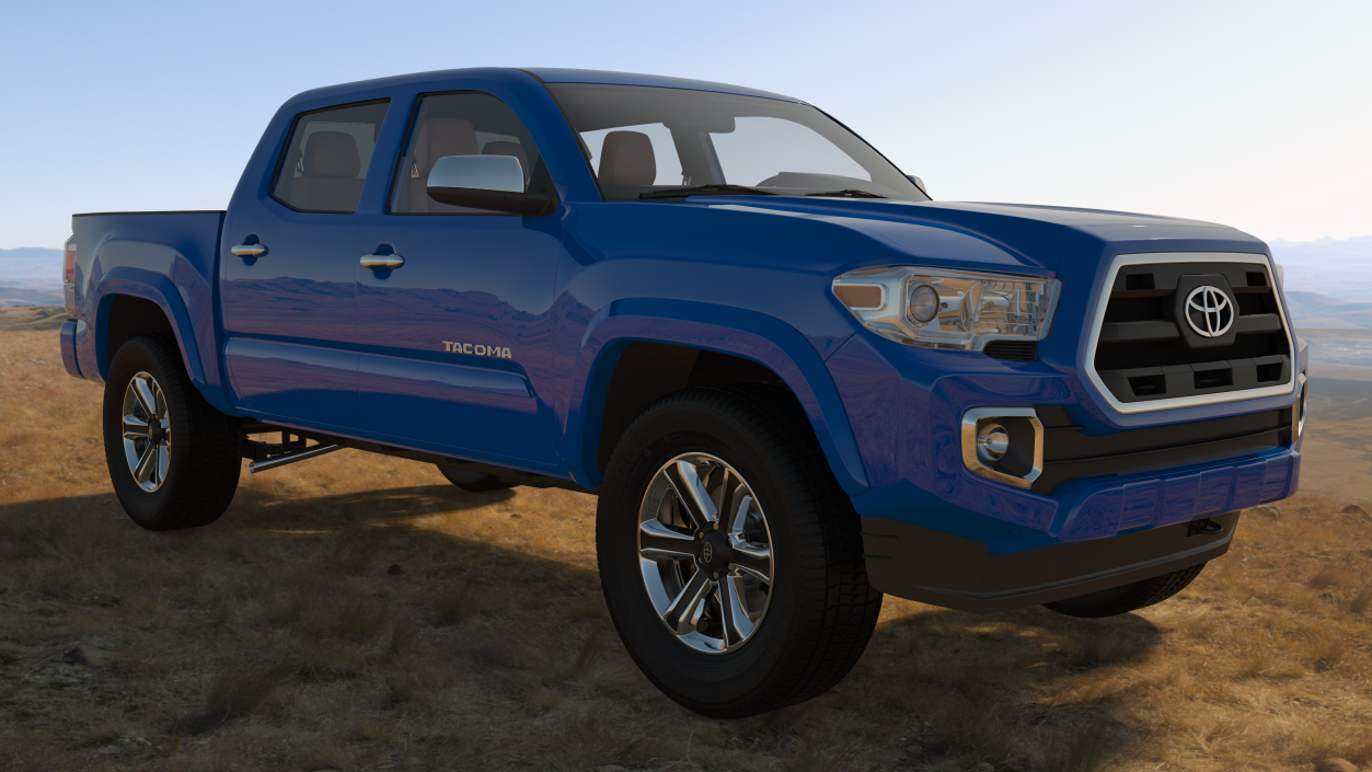 3D model Toyota Tacoma Pickup 2016