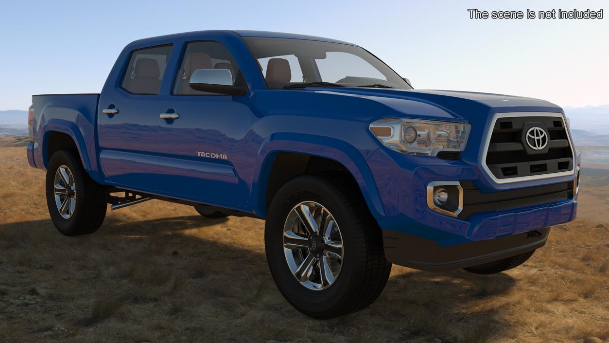 3D model Toyota Tacoma Pickup 2016