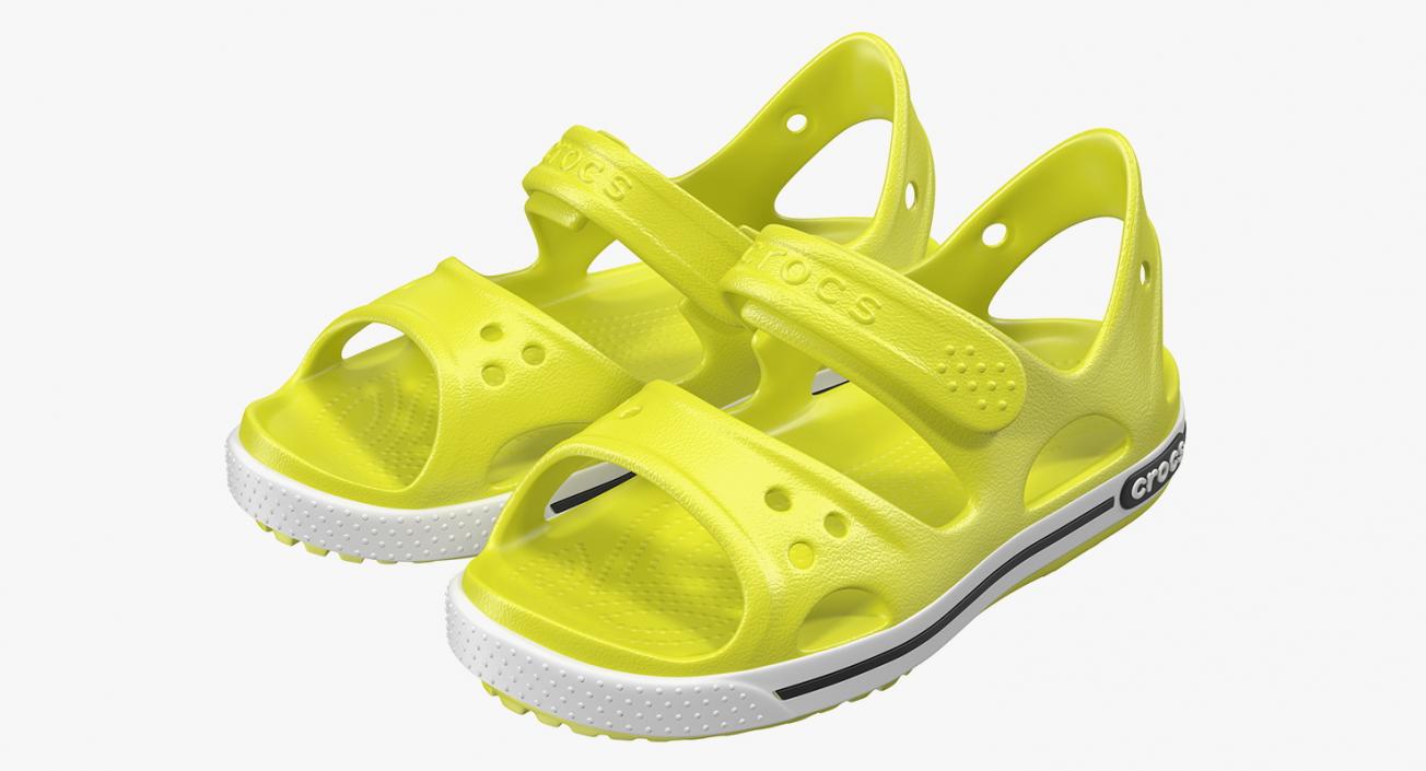 3D model Crocs Unisex Kids Sandals