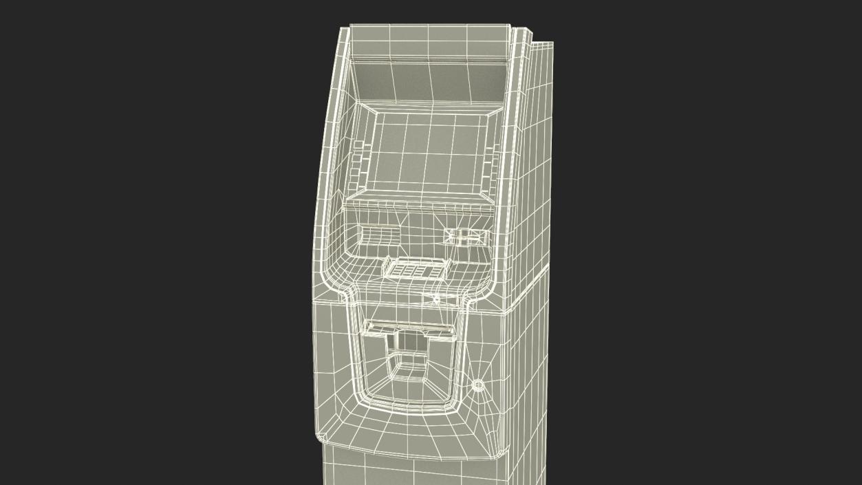 3D Bank ATM Cash Machine