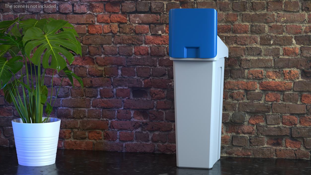 3D model Paper Waste Recycling Bin