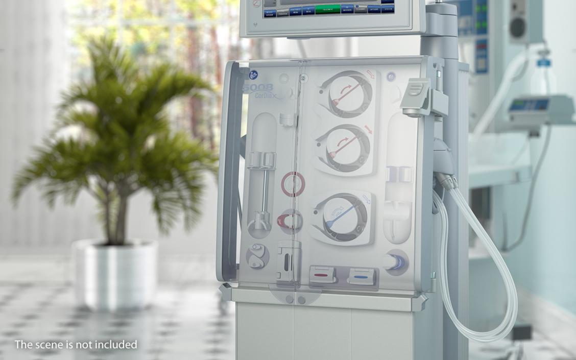 Fresenius 5008 Cordiax Dialysis Machine 3D model