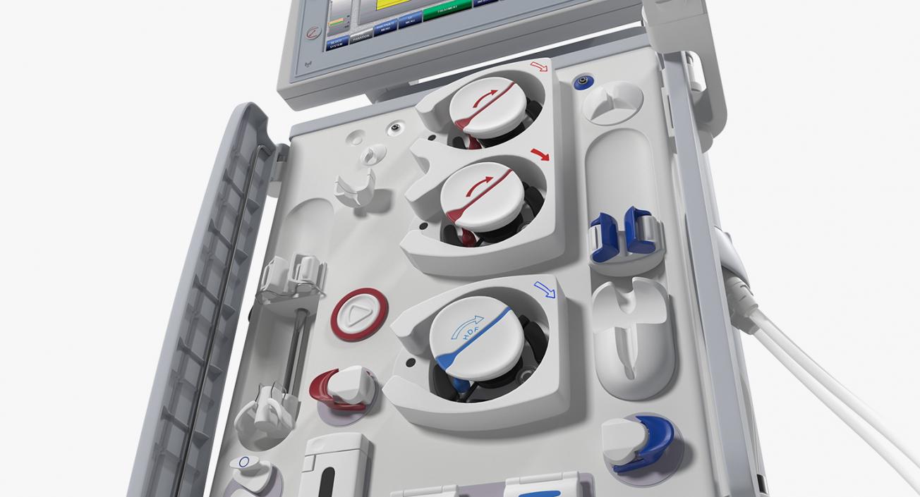 Fresenius 5008 Cordiax Dialysis Machine 3D model