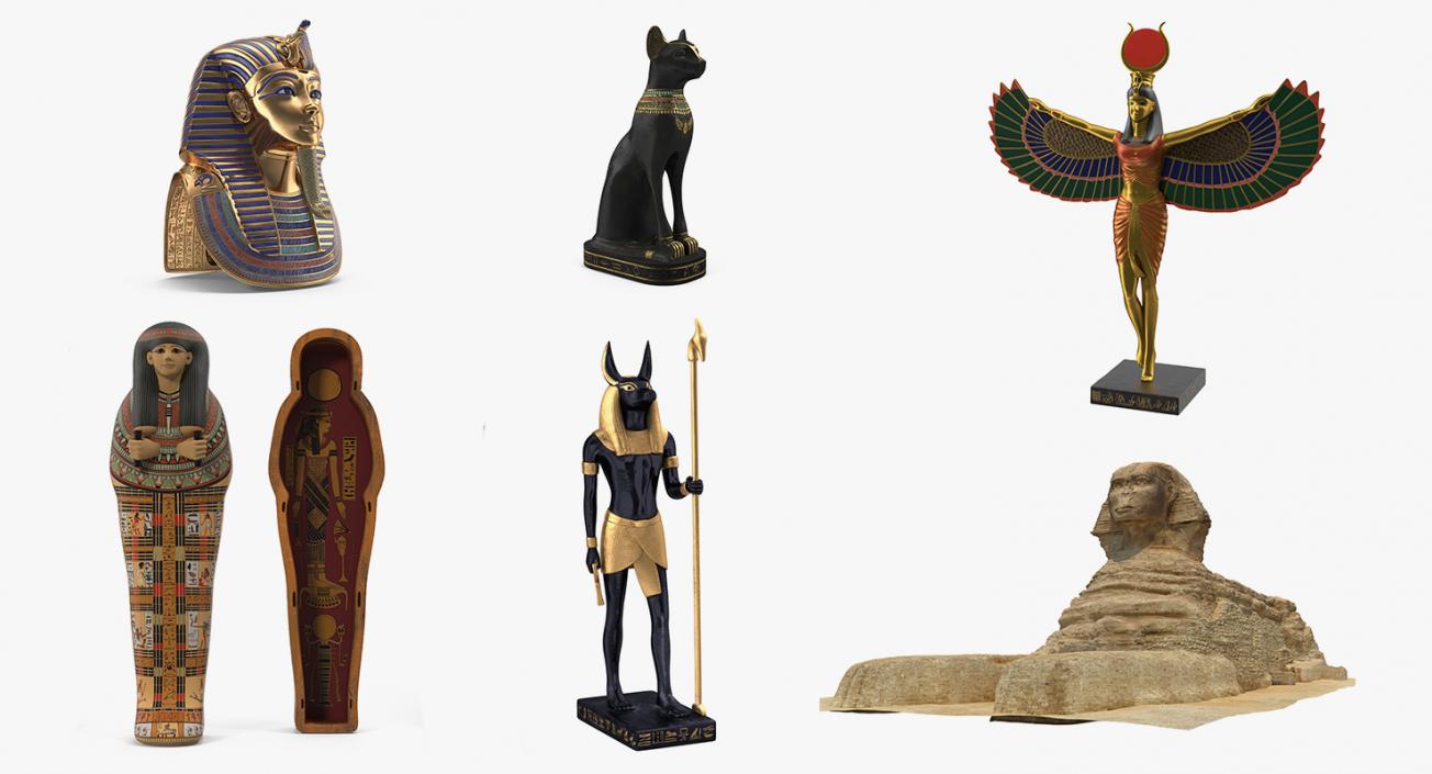 3D Egypt Collection 4 model