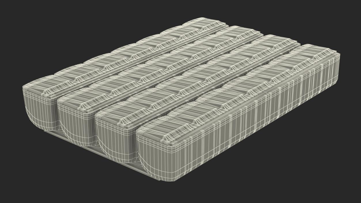 3D model Weekly Pill Organizer 4 Times a Day