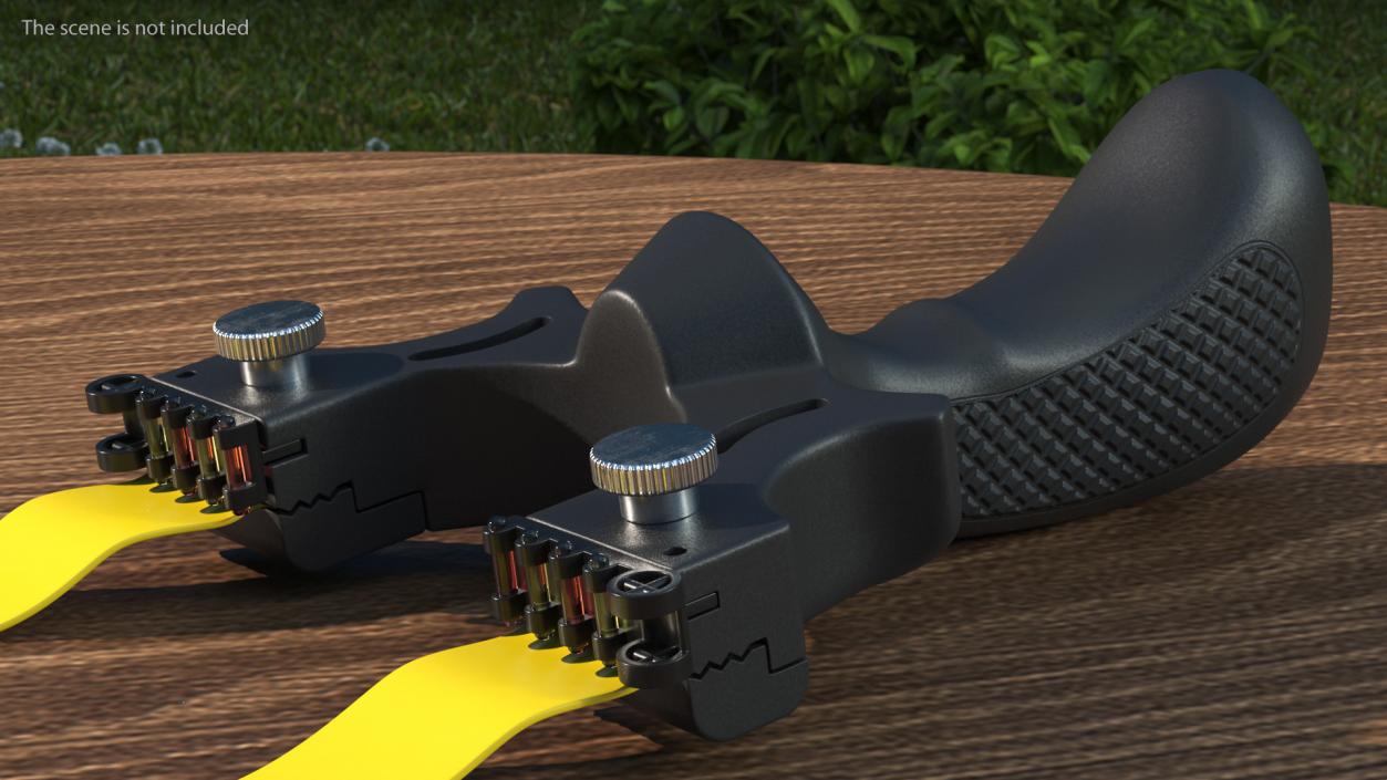 3D Slingshot Catapult model