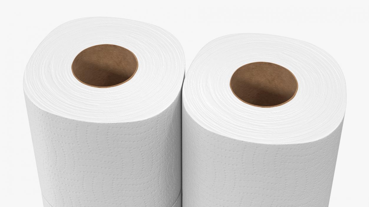 3D model Scott Regular Roll Toilet Tissue 4 Rolls