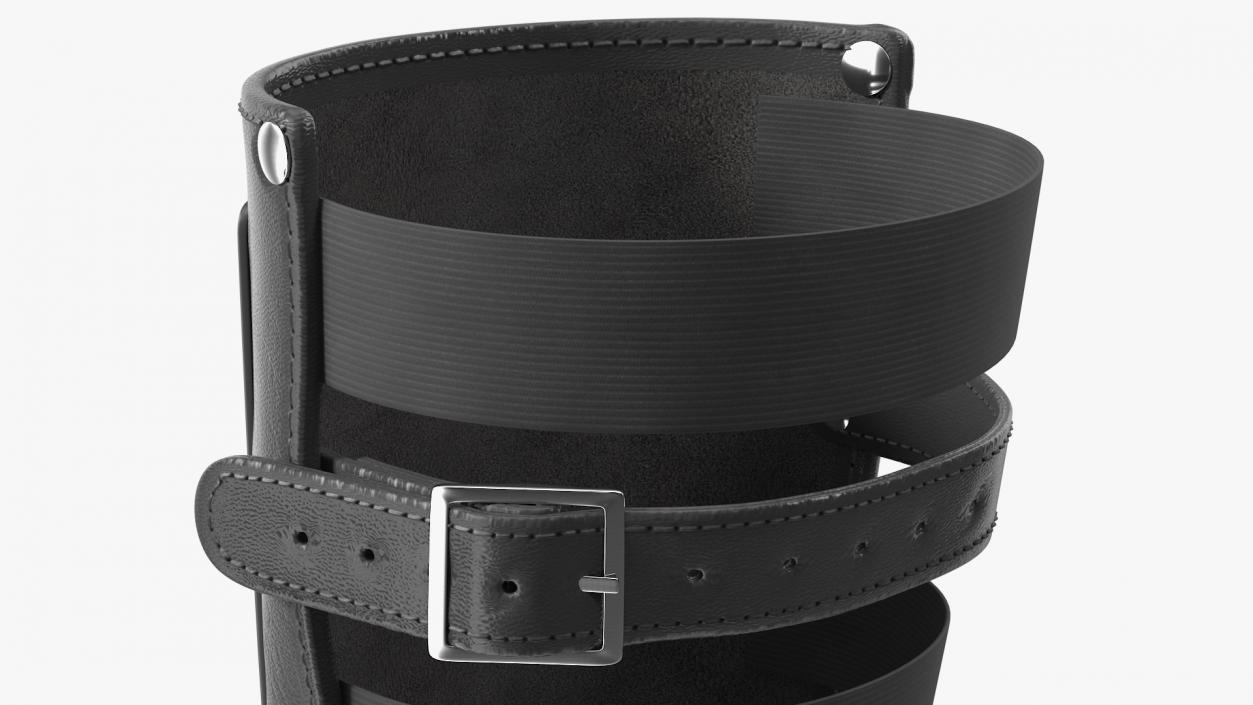 Martial Arts Arm Cuff with Metal Spikes 3D model