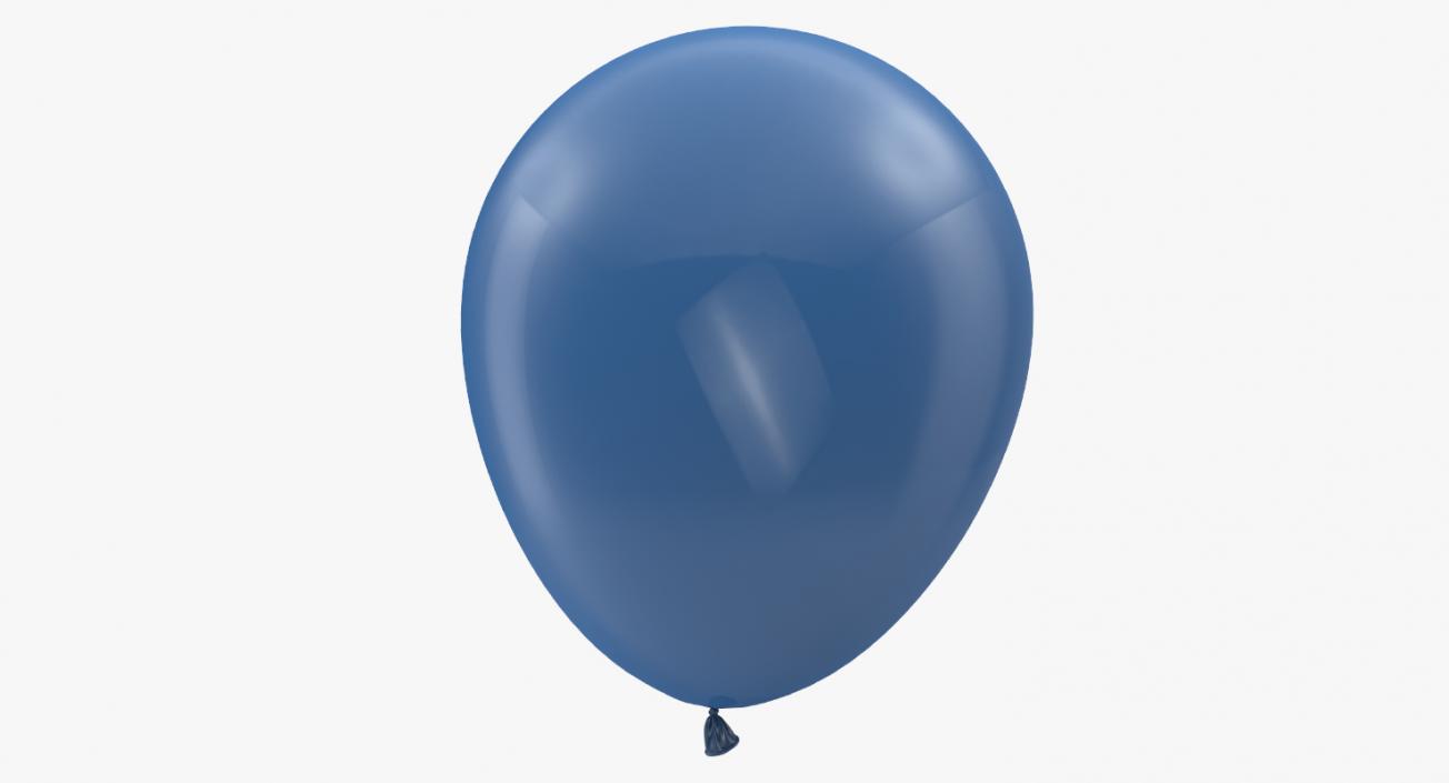 Blue Balloon 3D