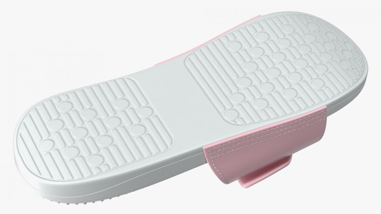 3D model Acupoint Massage Slippers Pink