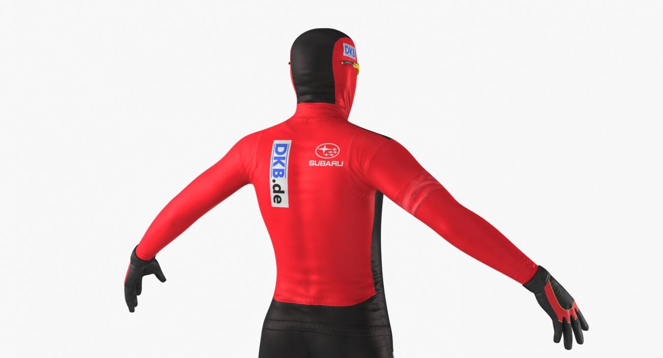 Speed Skater Suit 3D