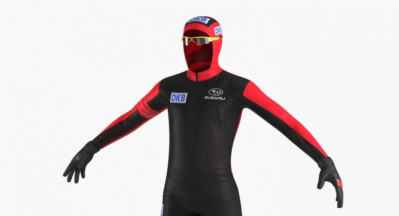 Speed Skater Suit 3D