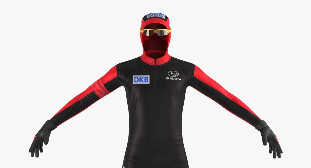 Speed Skater Suit 3D