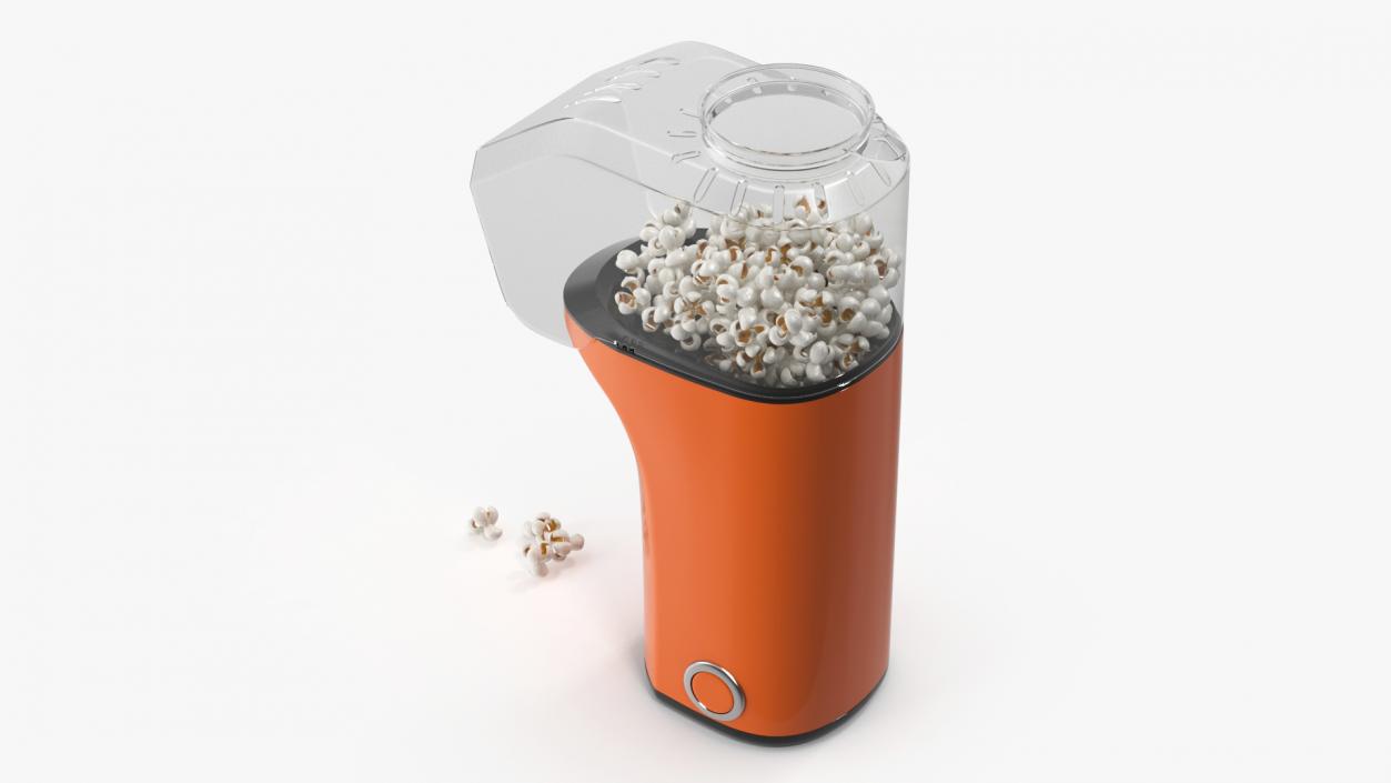 3D Home Popcorn Popper Maker Machine model