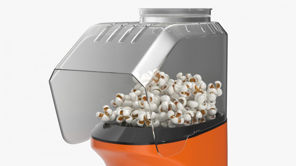 3D Home Popcorn Popper Maker Machine model