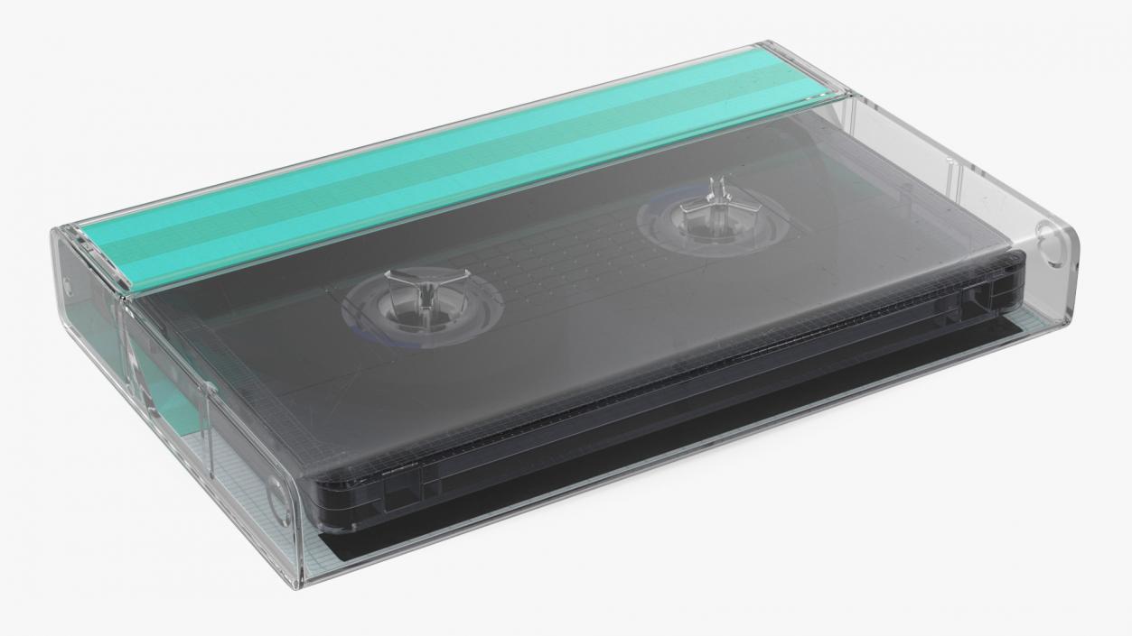 Cassette Tape with Box 3D