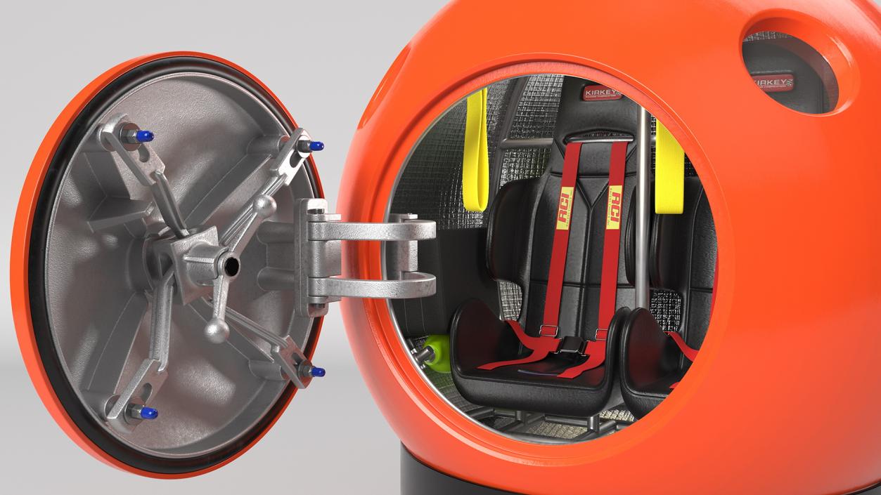 Tsunami Survival Capsule 3D model