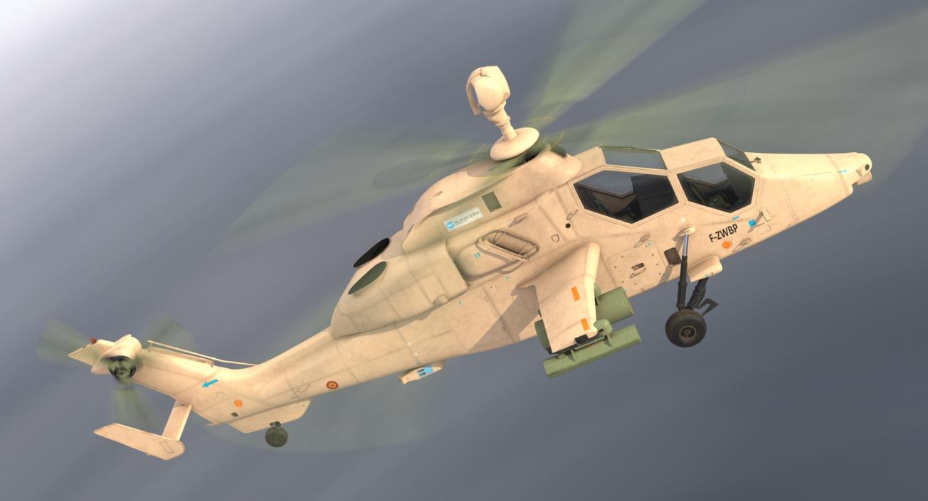 3D Eurocopter Tigre EC665 Spain model