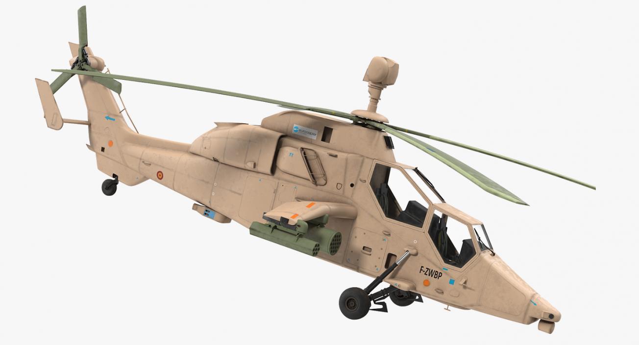 3D Eurocopter Tigre EC665 Spain model