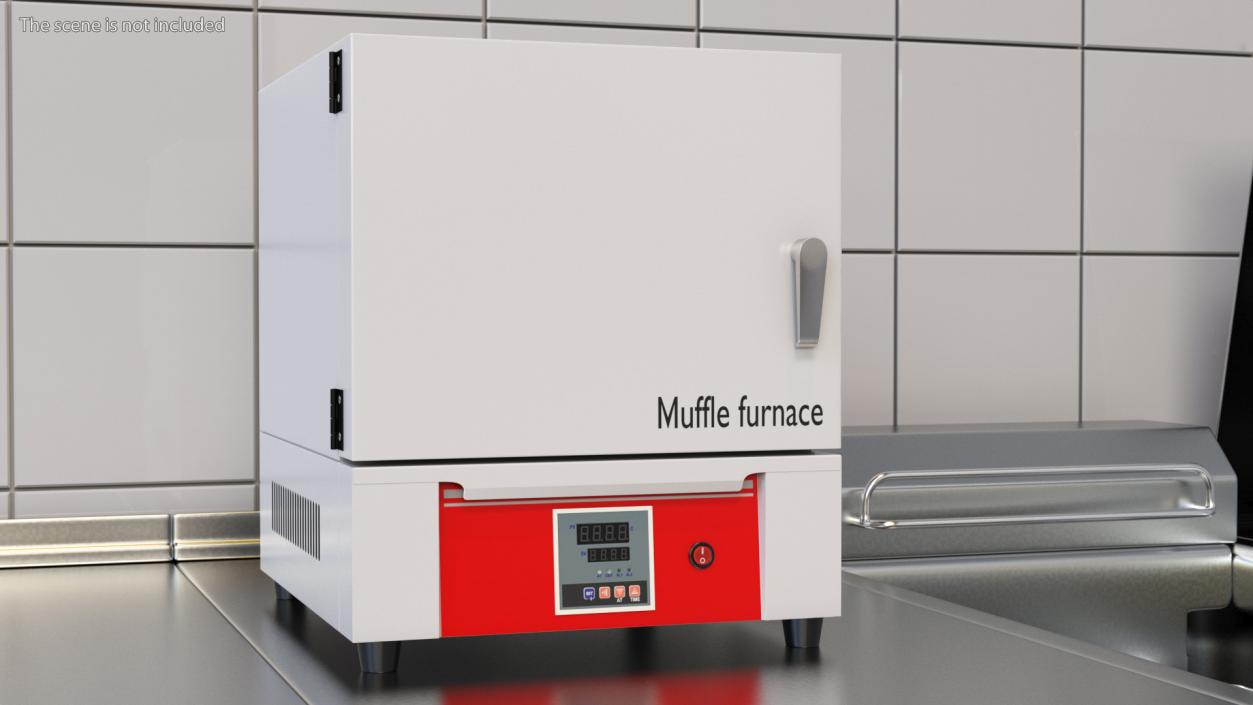 Desktop Muffle Furnace 3D