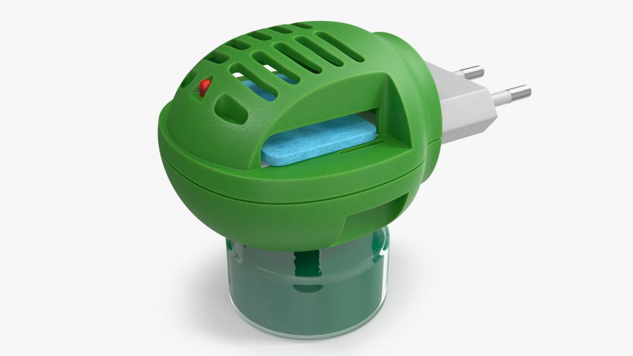 3D Mosquito Fumigator Device Green