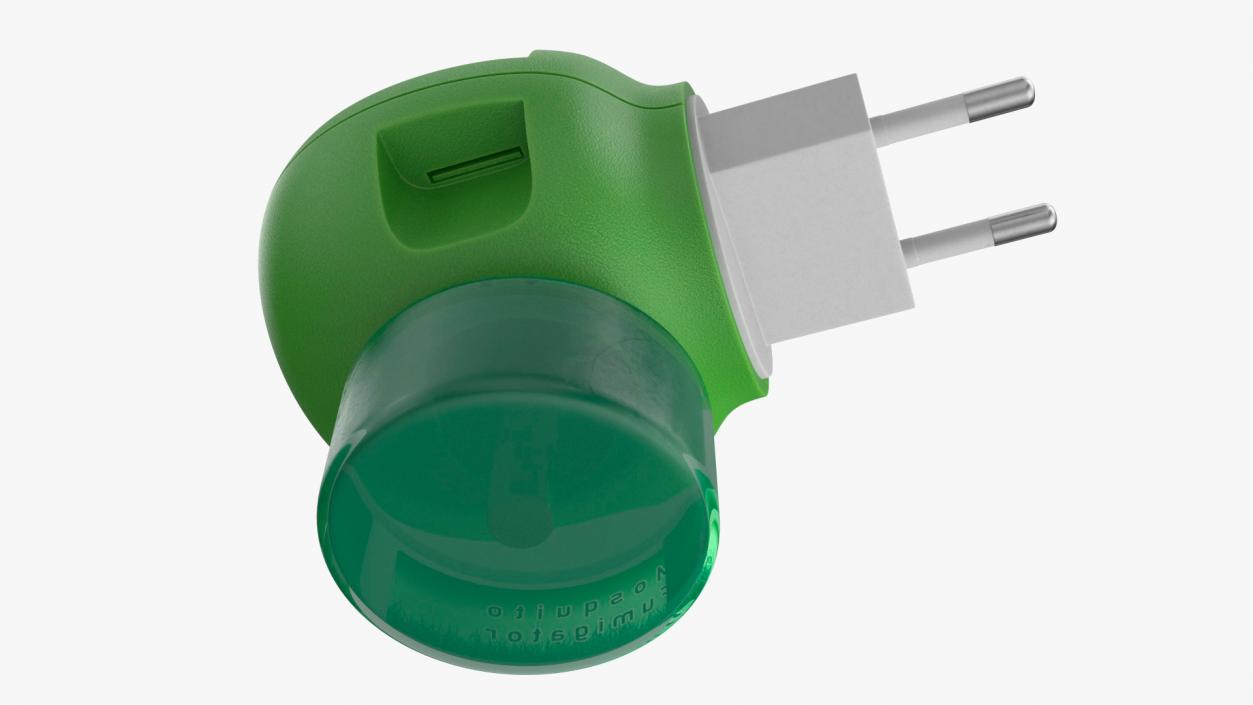 3D Mosquito Fumigator Device Green