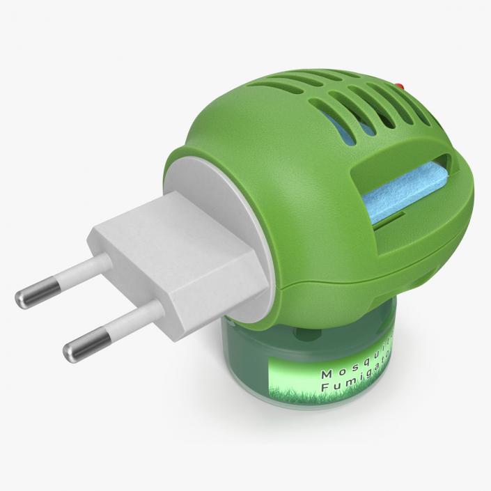 3D Mosquito Fumigator Device Green