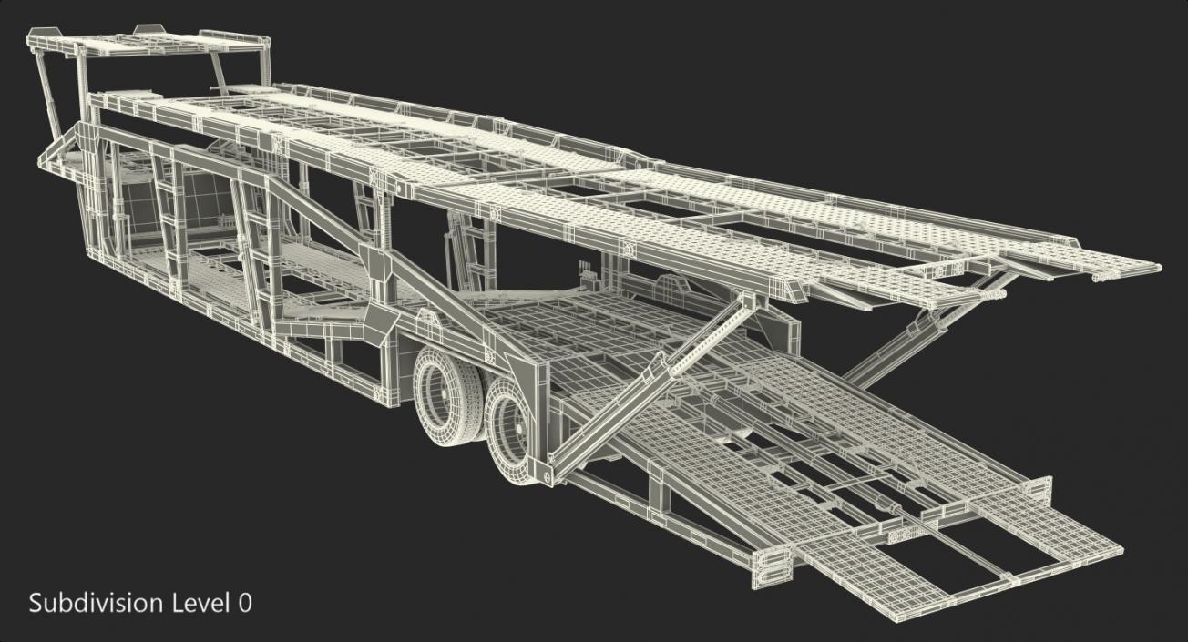 3D Car Carrier Sun Valley H5308 model