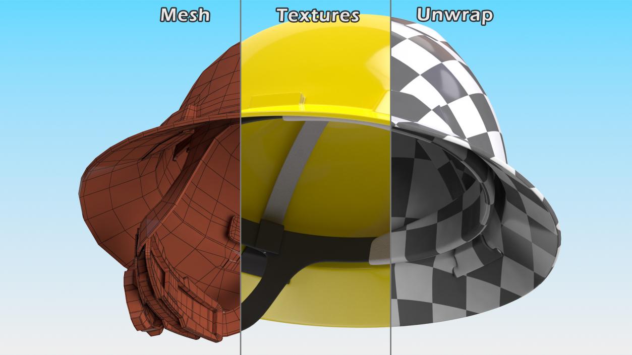 3D Safety Helmet model