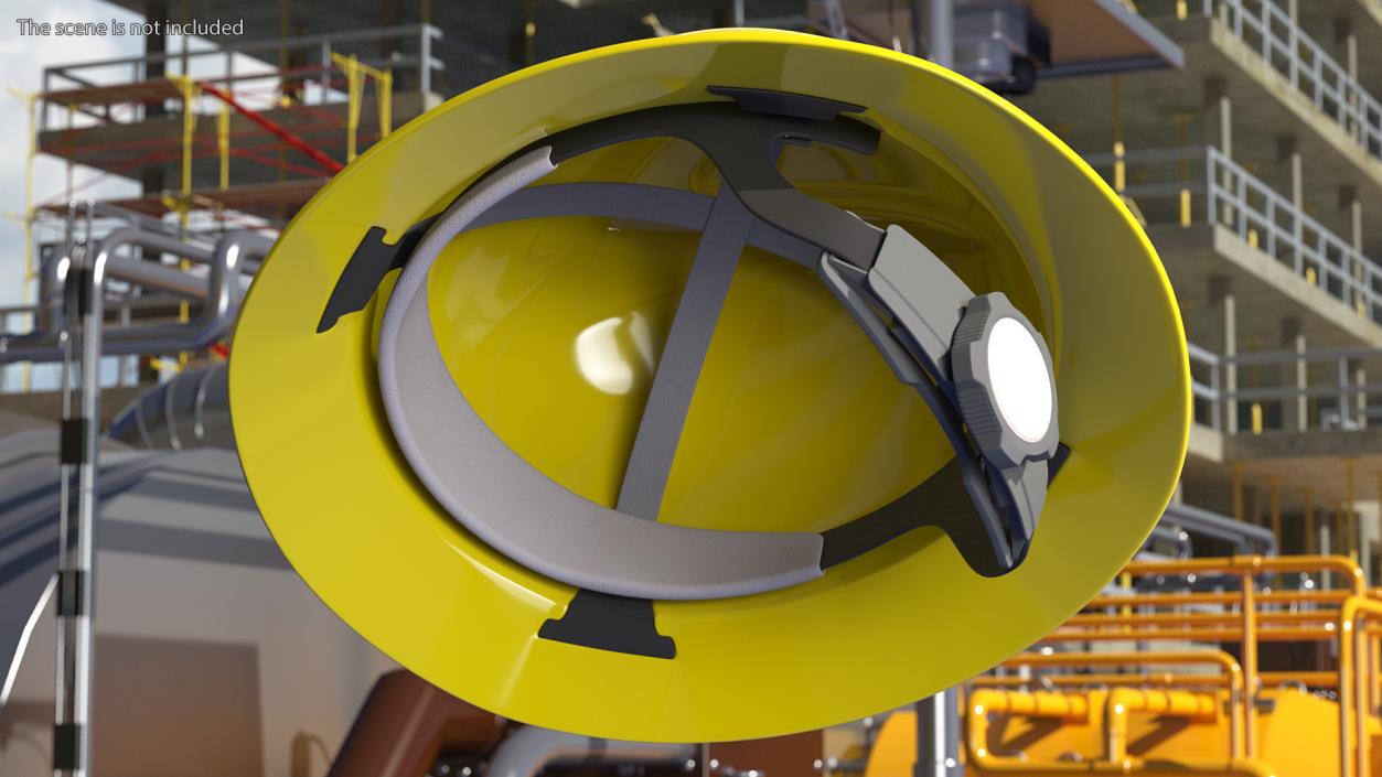 3D Safety Helmet model