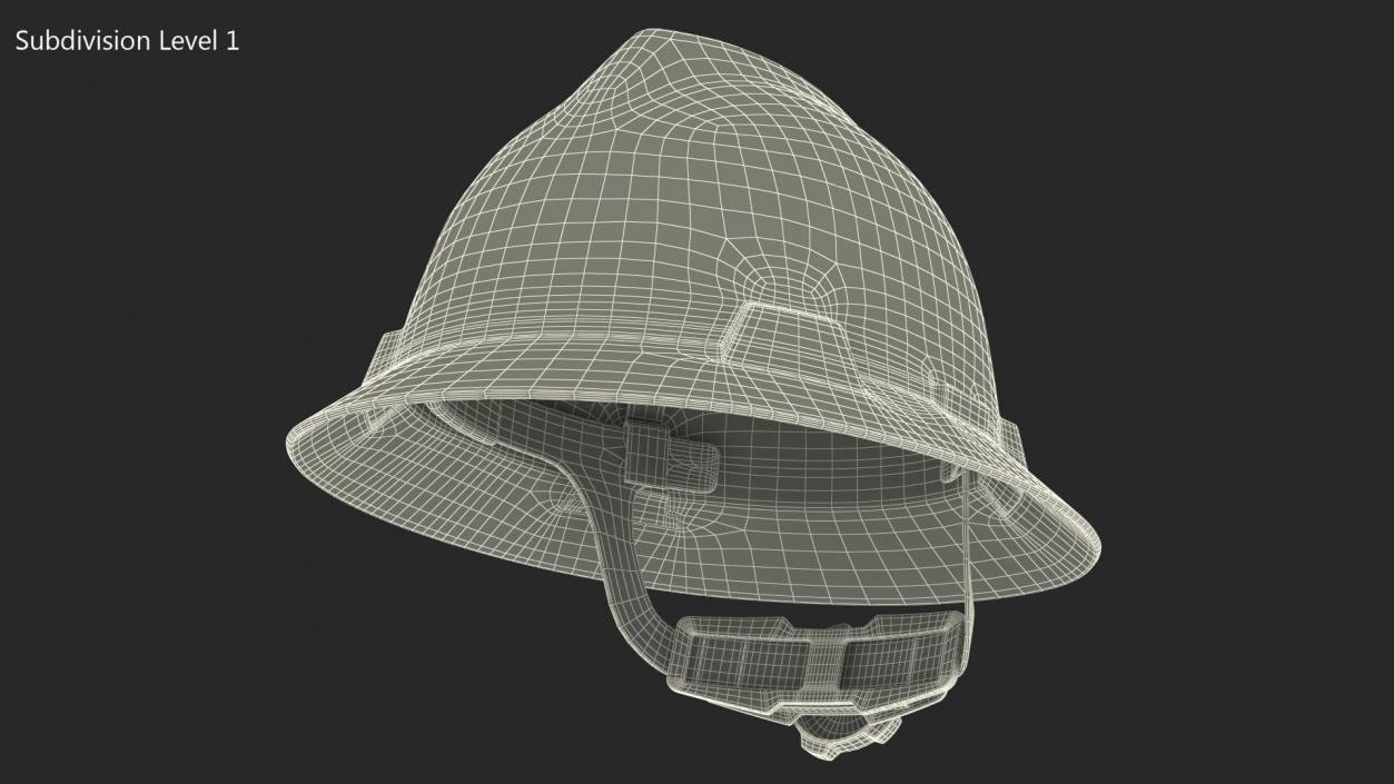 3D Safety Helmet model