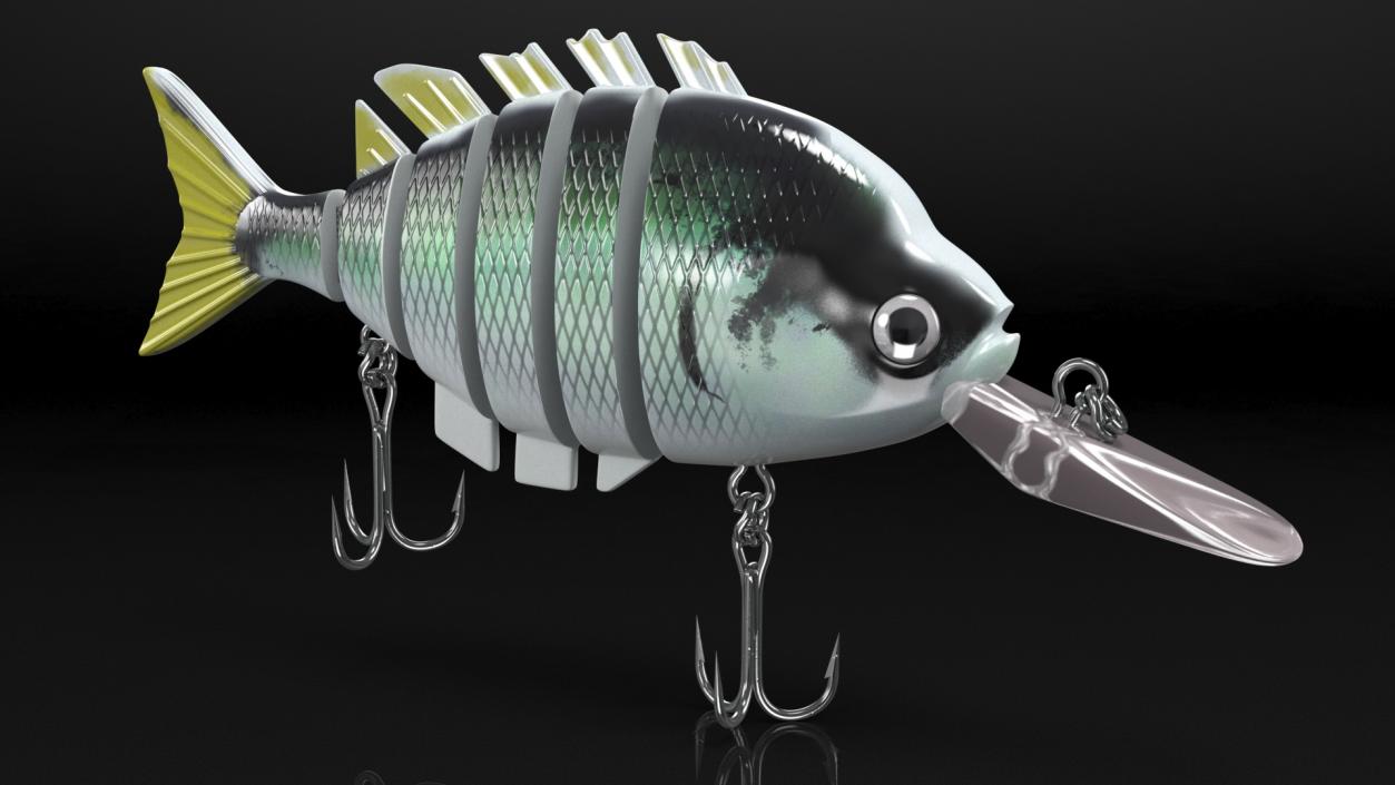 3D Fishing Lure Collection model