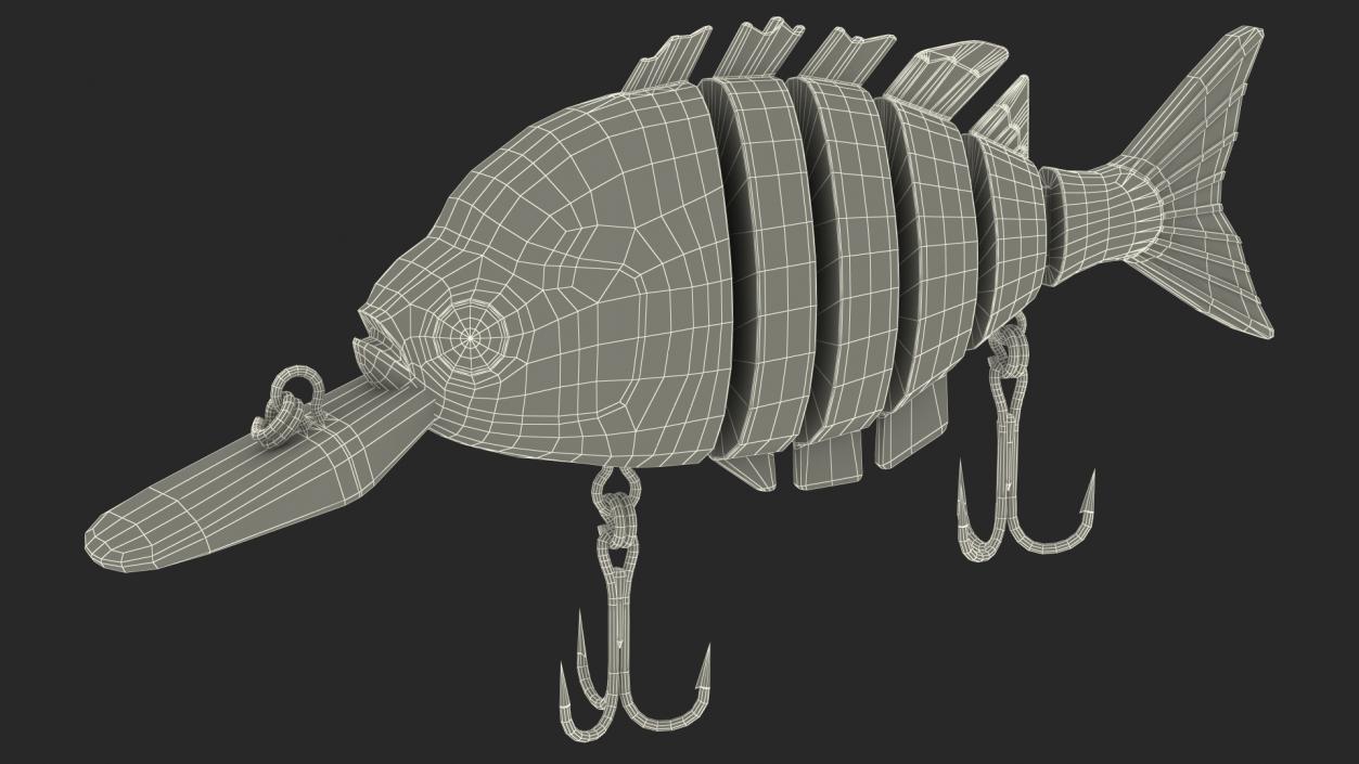 3D Fishing Lure Collection model