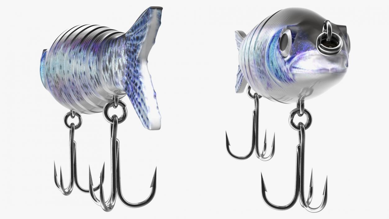 3D Fishing Lure Collection model