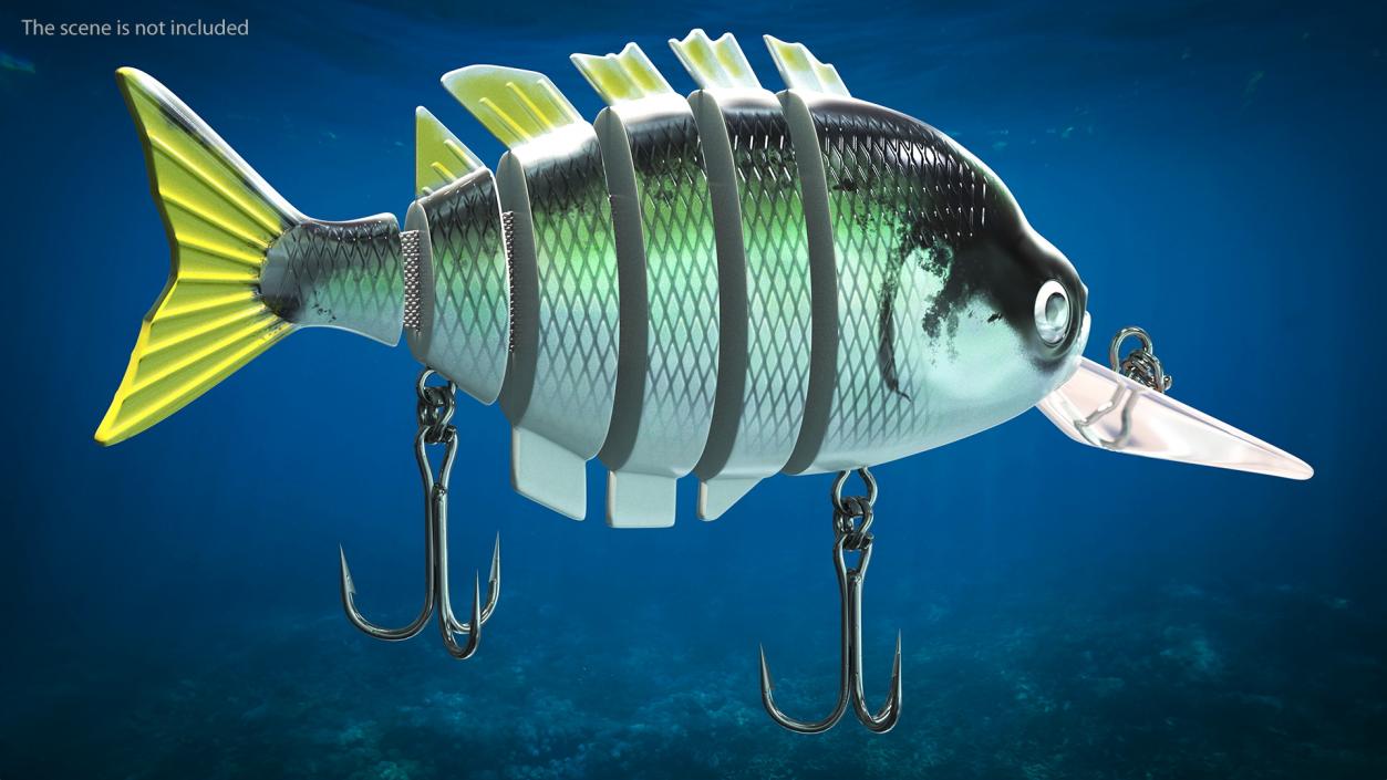 3D Fishing Lure Collection model