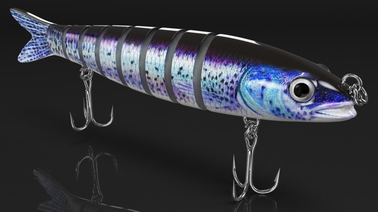 3D Fishing Lure Collection model