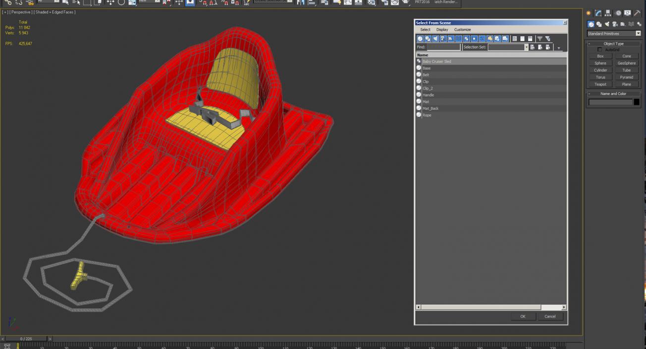 Sled For Kid 3D