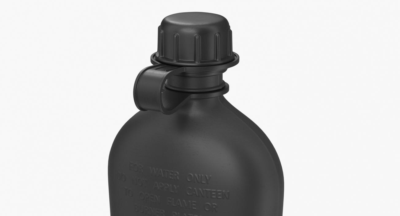 3D Plastic Water Canteen