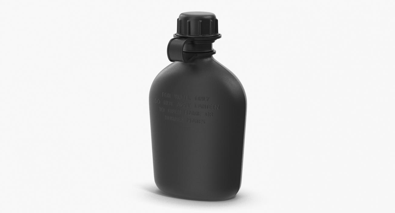 3D Plastic Water Canteen