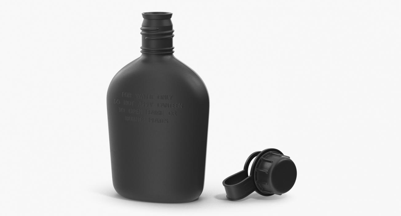 3D Plastic Water Canteen