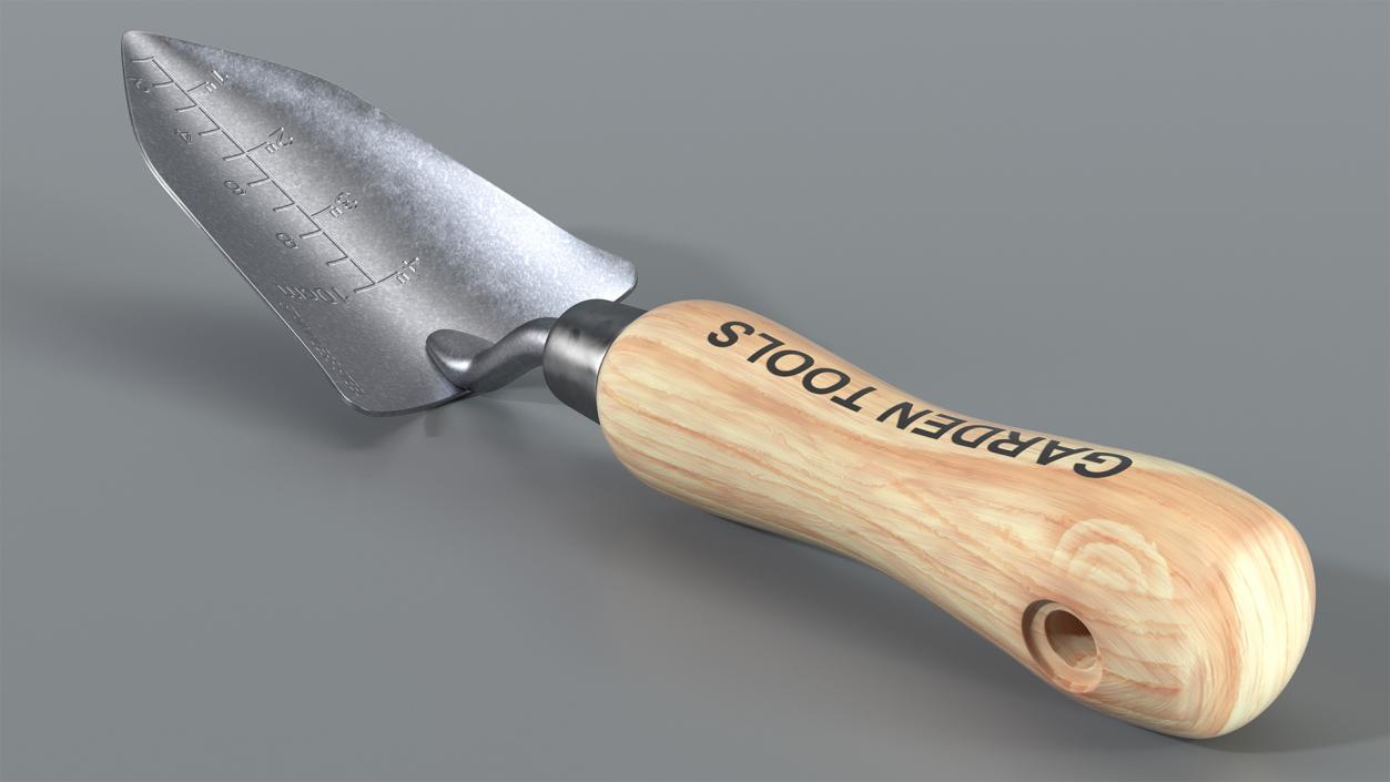 3D Garden Hand Trowel model