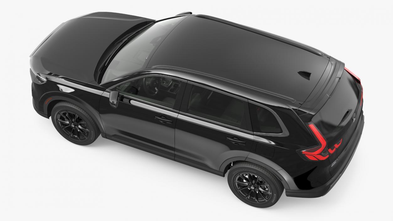 3D 2025 Honda CR-V Black