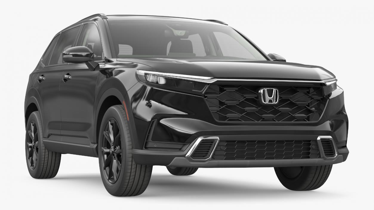 3D 2025 Honda CR-V Black