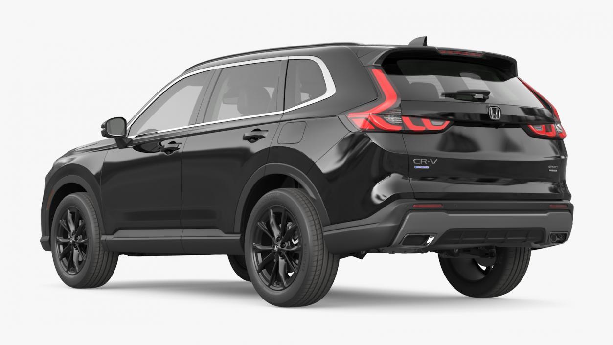 3D 2025 Honda CR-V Black