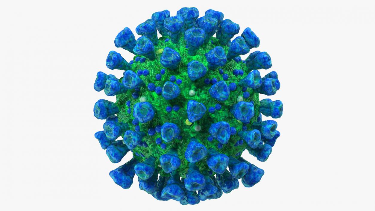 3D model Coronavirus MERS-CoV