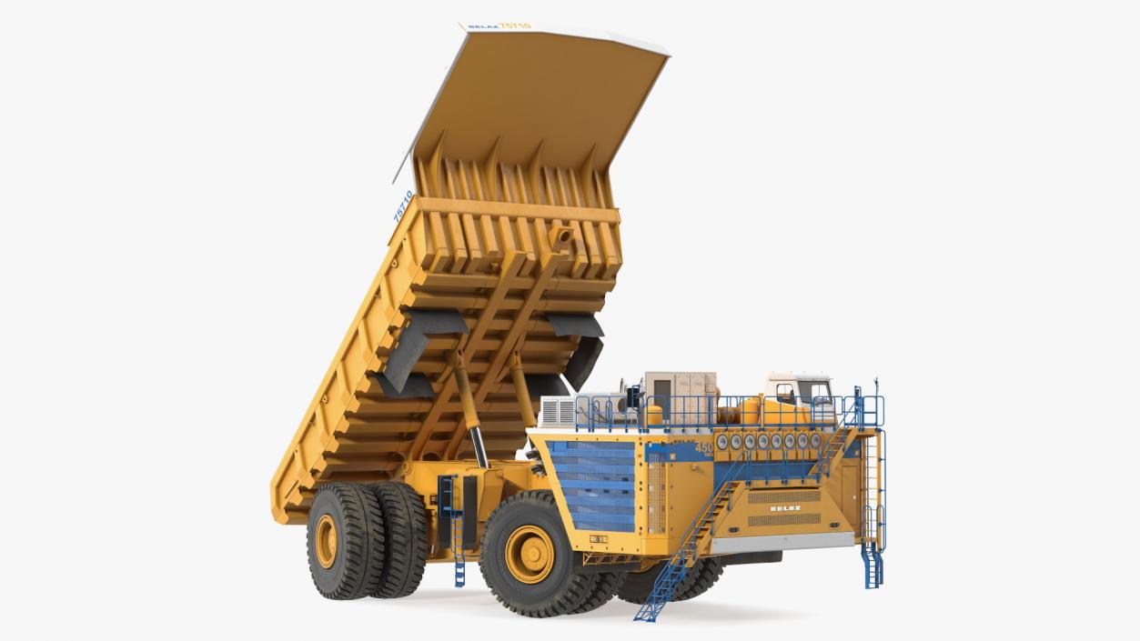 3D Belaz 75710 Raised Bed New