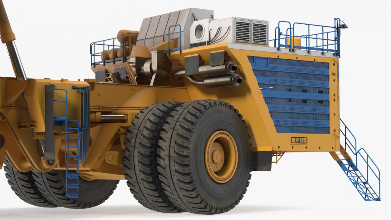 3D Belaz 75710 Raised Bed New